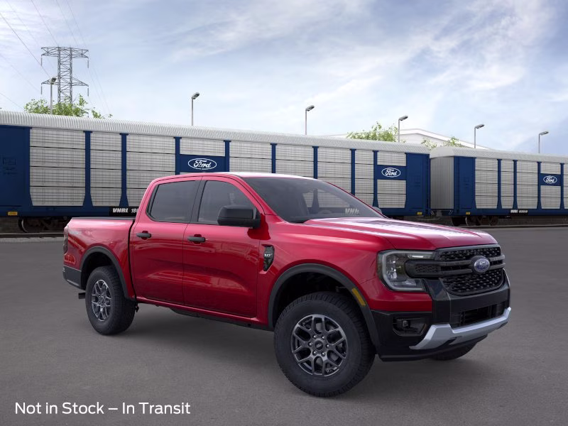 2026 Ruby Red Metallic Tinted Clearcoat Ford Ranger XLT Crew Cab Pickup RWD Truck