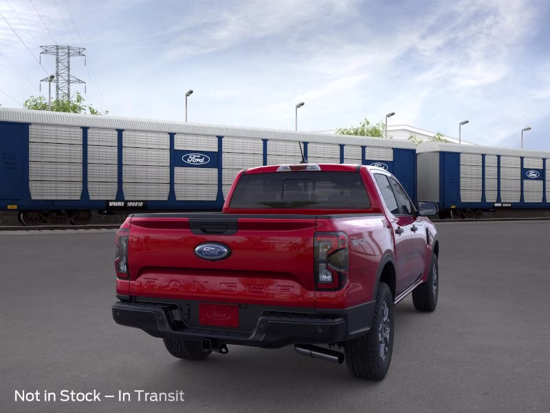 2026 Ruby Red Metallic Tinted Clearcoat Ford Ranger XLT Crew Cab Pickup RWD Truck