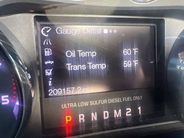 2013 Blue Ford Super Duty F-350 SRW Lariat 4X4 Truck