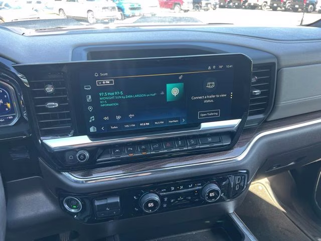 2023 Black Chevrolet Silverado 1500 LT Trail Boss 4X4 Truck