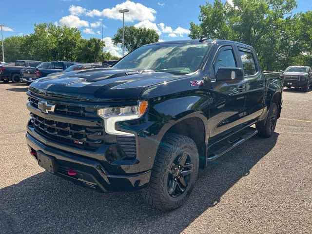 2023 Black Chevrolet Silverado 1500 LT Trail Boss 4X4 Truck