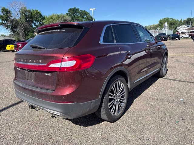 2016 Bronze Fire Metallic Tinted Clearcoat Lincoln MKX Reserve AWD SUV