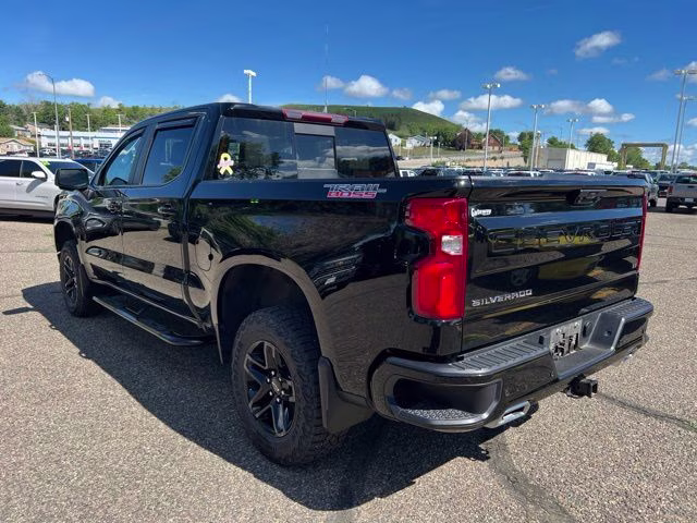 2023 Black Chevrolet Silverado 1500 LT Trail Boss 4X4 Truck