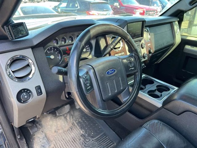 2013 Blue Ford Super Duty F-350 SRW Lariat 4X4 Truck