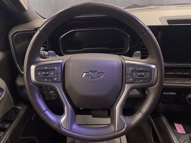 2023 Black Chevrolet Silverado 1500 LT Trail Boss 4X4 Truck