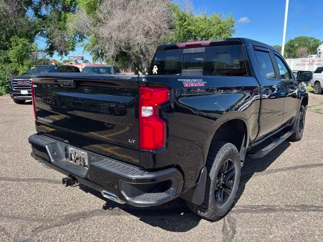 2023 Black Chevrolet Silverado 1500 LT Trail Boss 4X4 Truck