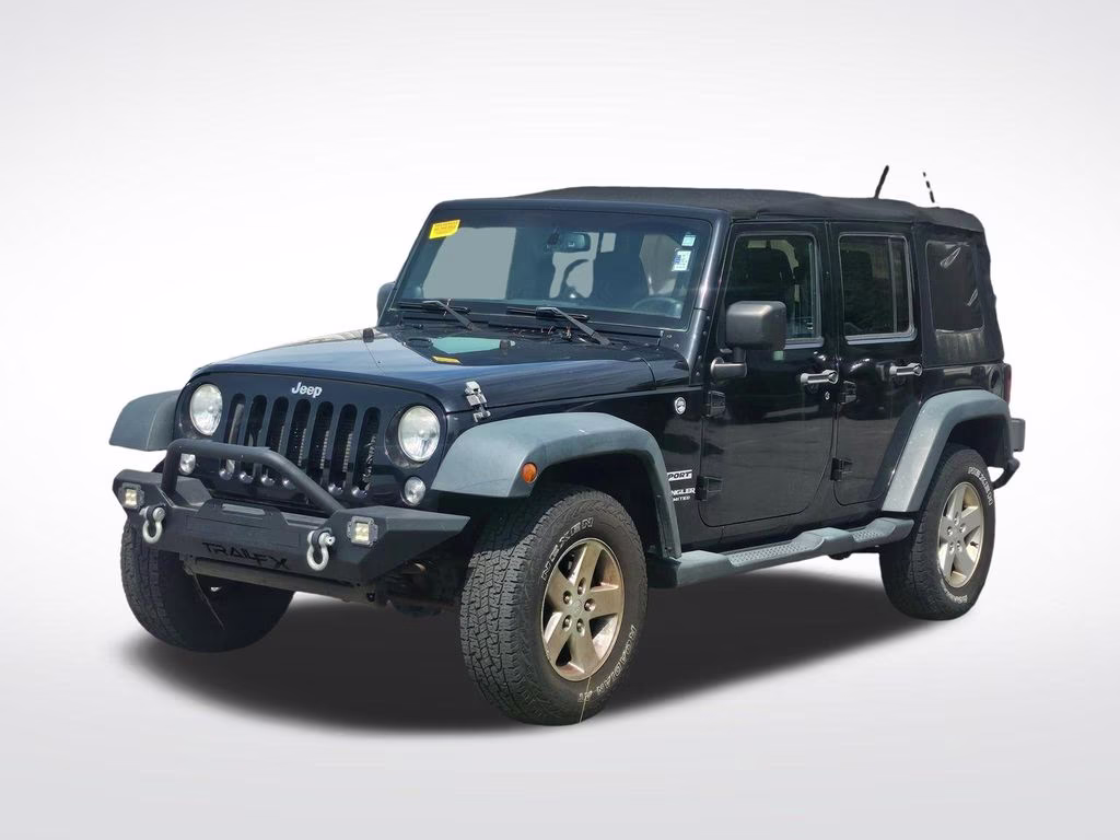 2014 Black Clearcoat Jeep Wrangler Unlimited Sport 4X4 SUV