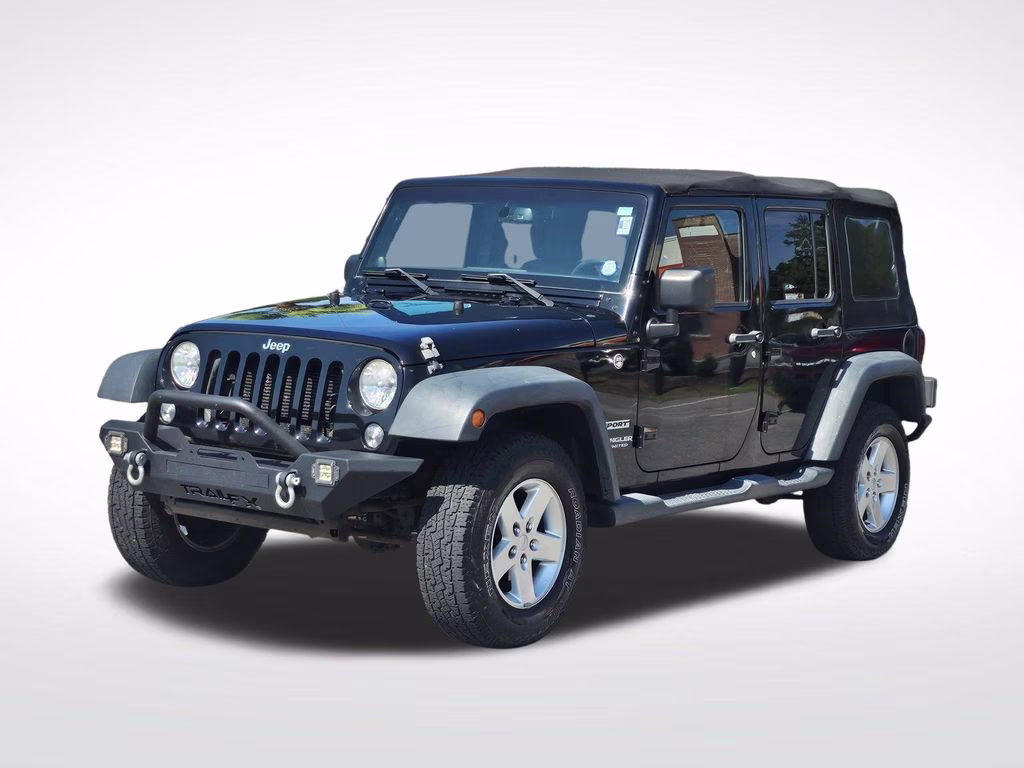 2014 Black Clearcoat Jeep Wrangler Unlimited Sport 4X4 SUV