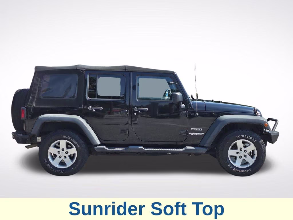 2014 Black Clearcoat Jeep Wrangler Unlimited Sport 4X4 SUV