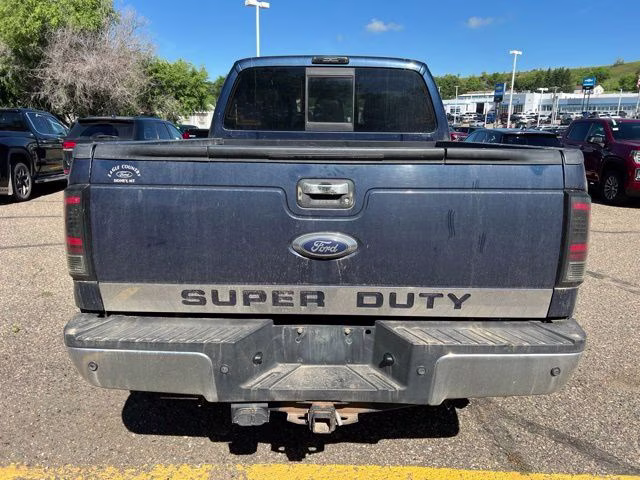 2013 Blue Ford Super Duty F-350 SRW Lariat 4X4 Truck