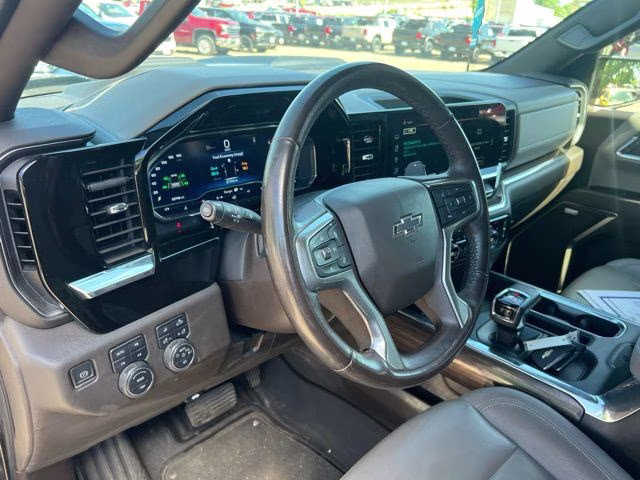 2023 Black Chevrolet Silverado 1500 LT Trail Boss 4X4 Truck