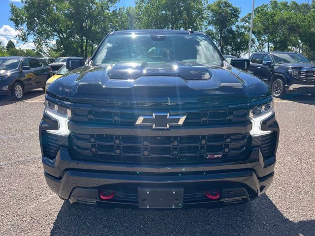 2023 Black Chevrolet Silverado 1500 LT Trail Boss 4X4 Truck