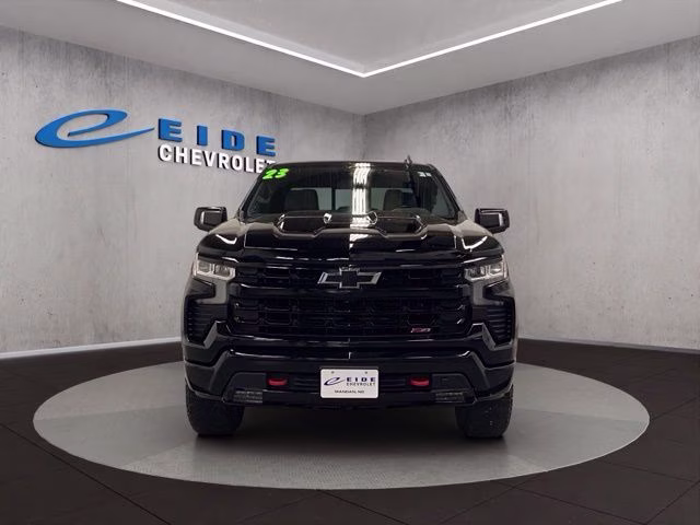 2023 Black Chevrolet Silverado 1500 LT Trail Boss 4X4 Truck