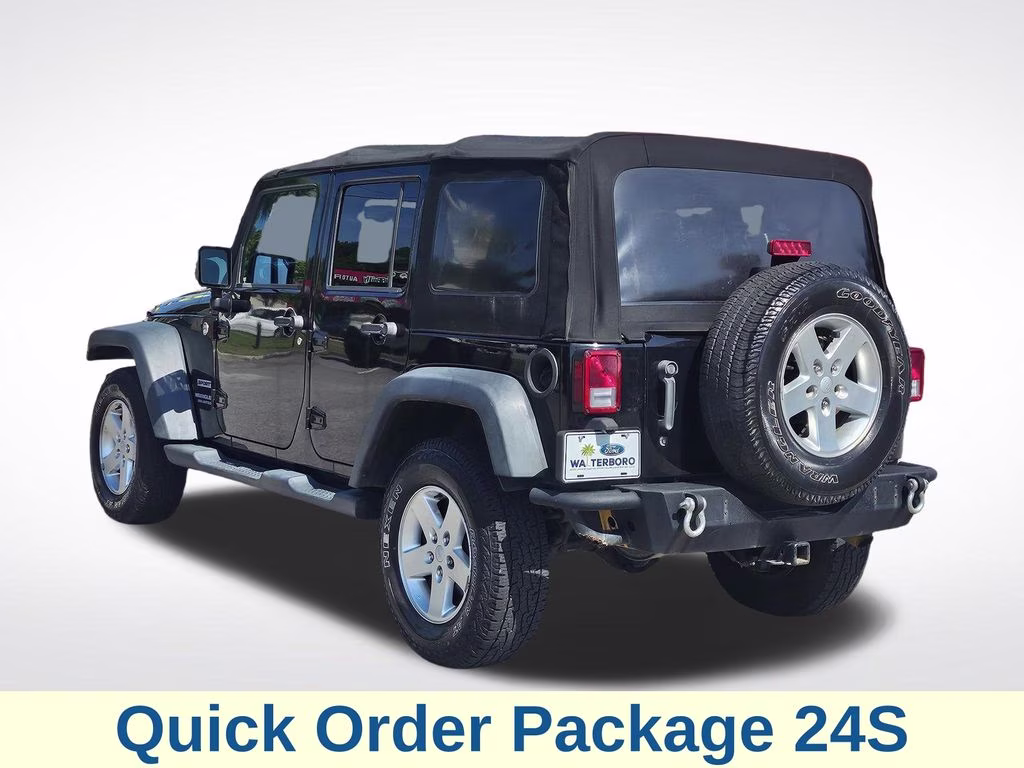 2014 Black Clearcoat Jeep Wrangler Unlimited Sport 4X4 SUV