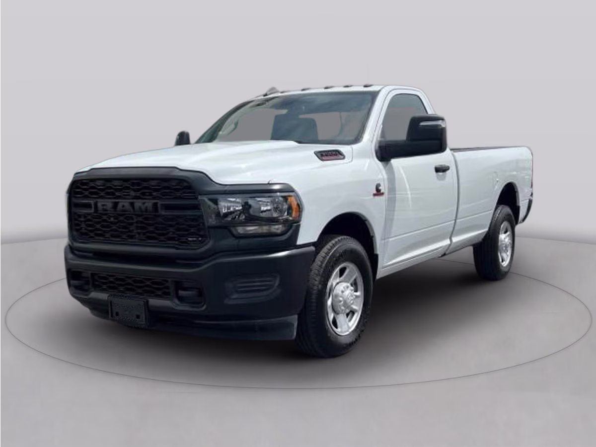 2024 Bright White Clearcoat Ram 3500 Big Horn 4X4 Truck