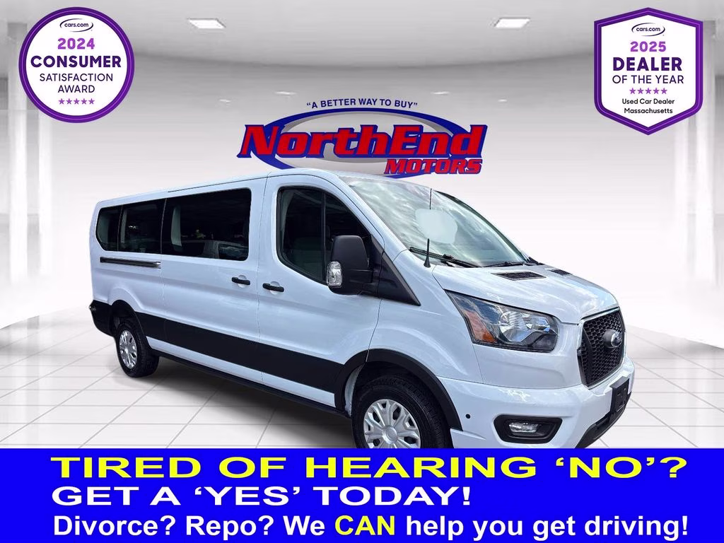 2024 Oxford White Ford Transit-350 XLT RWD Crossover