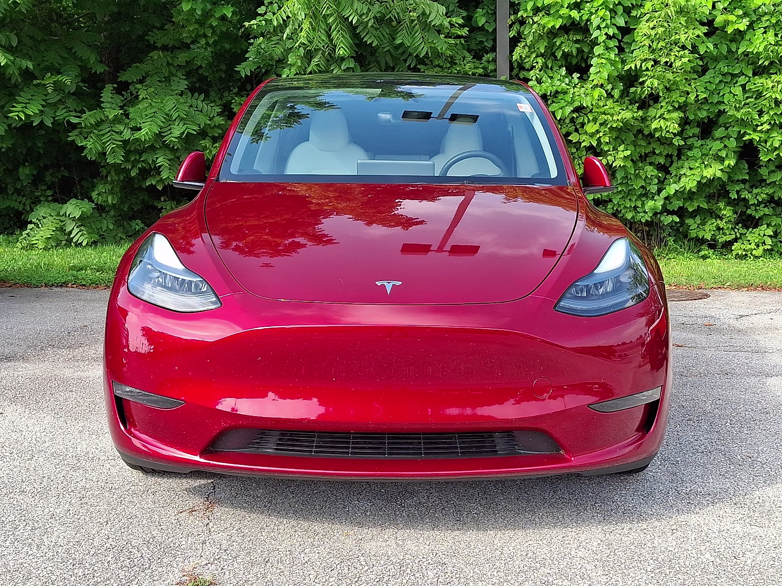 2024 Ultra Red Tesla Model Y Performance Dual Motor All-Wheel Drive AWD