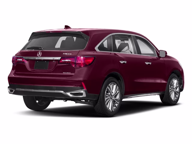 2018 Red Acura MDX 3.5L AWD SUV