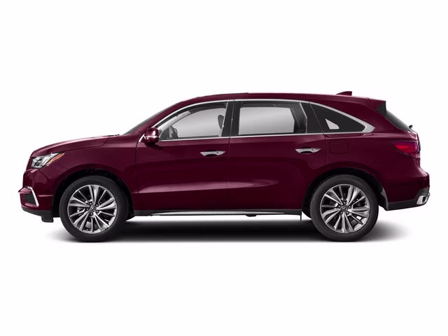 2018 Red Acura MDX 3.5L AWD SUV