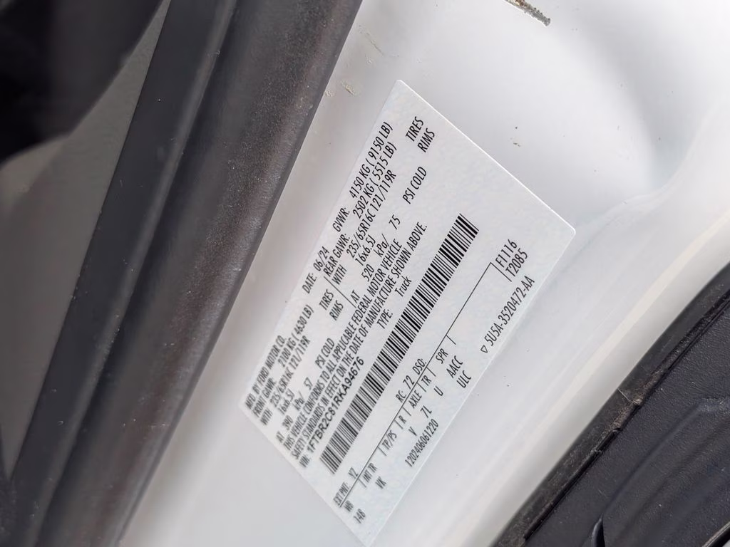 2024 Oxford White Ford Transit-250 Base AWD Van