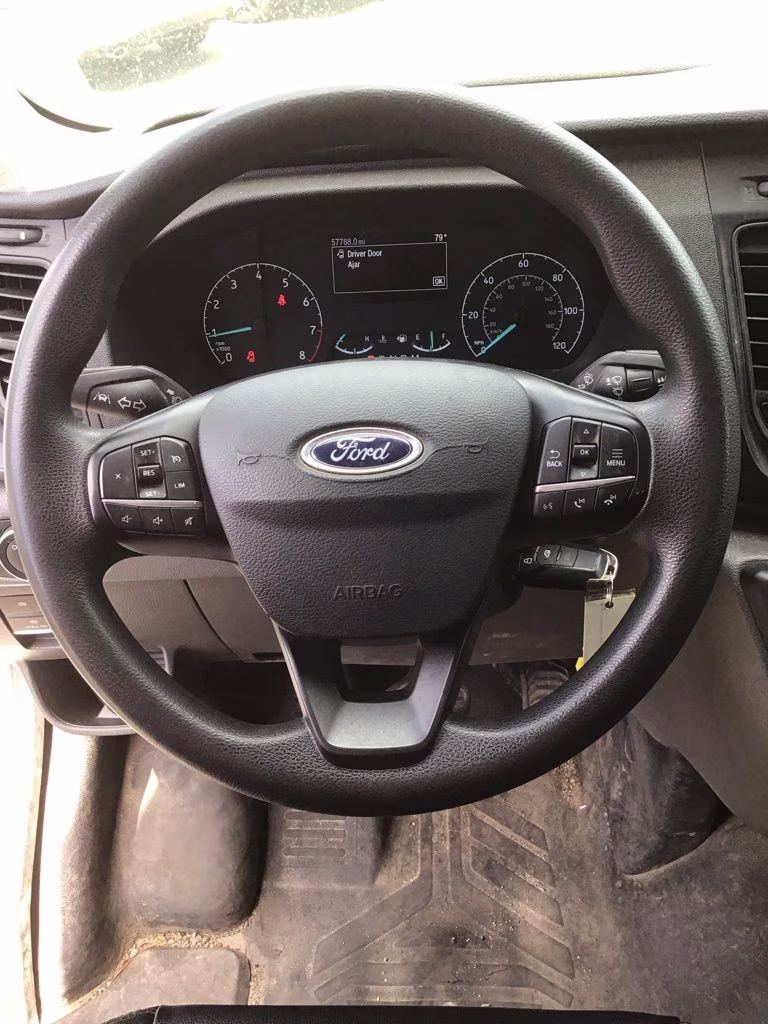 2024 Oxford White Ford Transit-250 Base AWD Van