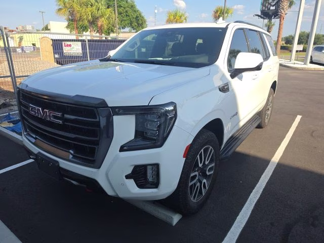 2024 Summit White GMC Yukon AT4 4X4 SUV