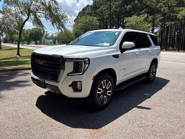 2024 Summit White GMC Yukon AT4 4X4 SUV