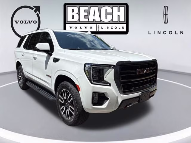 2024 Summit White GMC Yukon AT4 4X4 SUV