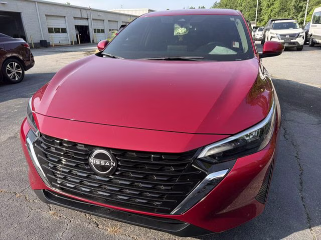 2024 Scarlet Ember Tintcoat Nissan Sentra SV FWD Sedan