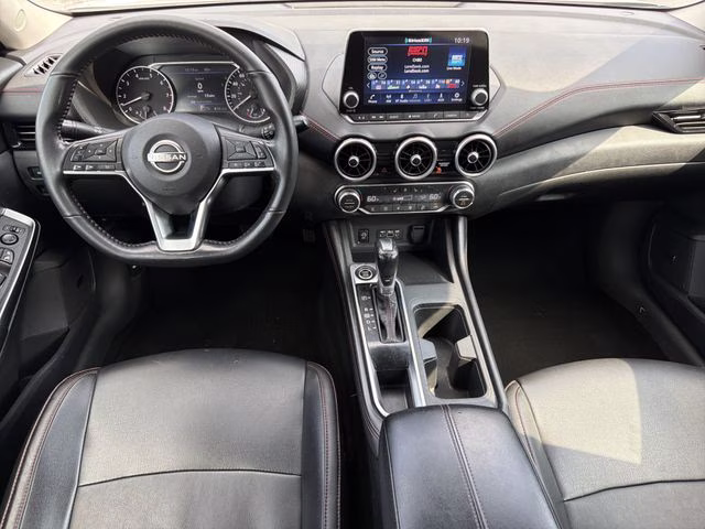 2024 Aspen White Tricoat/Super Black Nissan Sentra SR FWD Sedan