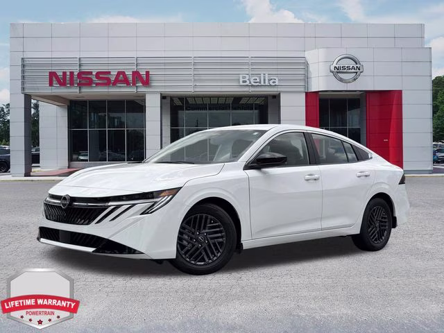2026 Fresh Powder Nissan Sentra SV FWD Sedan