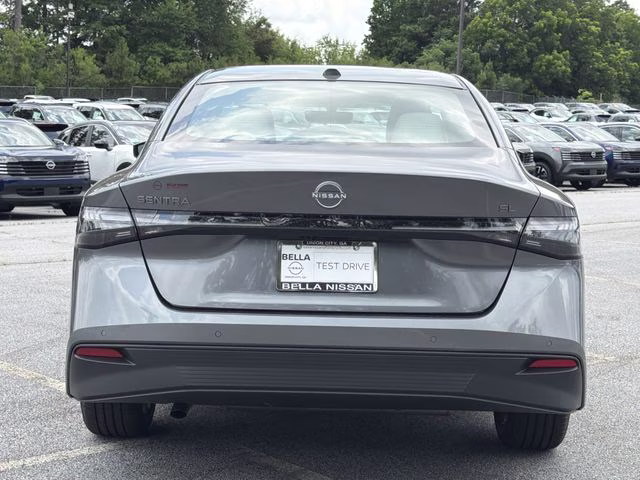 2026 Gun Metallic Nissan Sentra SL FWD Sedan
