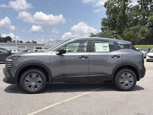 2026 Gun Metallic Nissan Kicks S FWD SUV