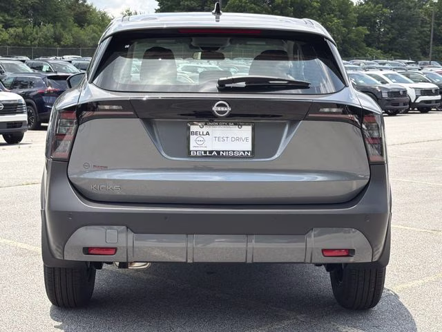 2026 Gun Metallic Nissan Kicks S FWD SUV