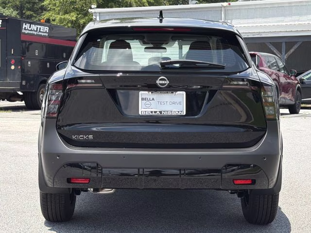 2026 Super Black Nissan Kicks S FWD SUV