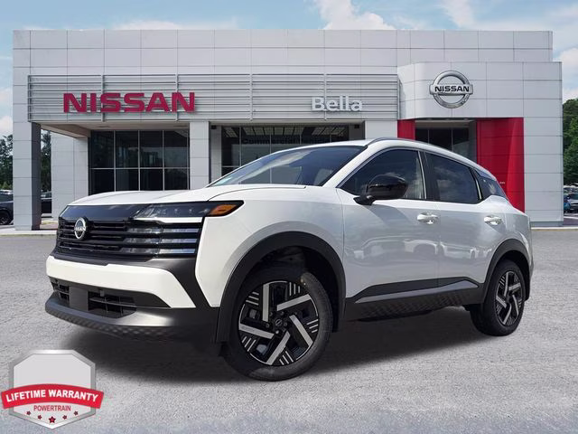 2026 Aspen White Tricoat Nissan Kicks SV FWD SUV