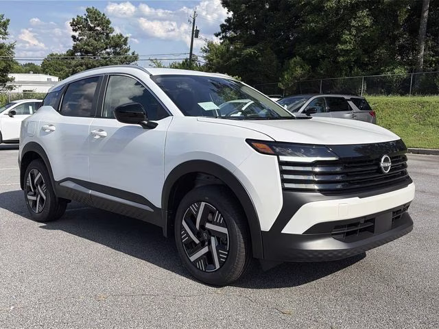 2026 Aspen White Tricoat Nissan Kicks SV FWD SUV