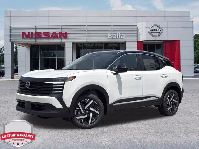 2026 Aspen White/Super Black Nissan Kicks SV FWD SUV