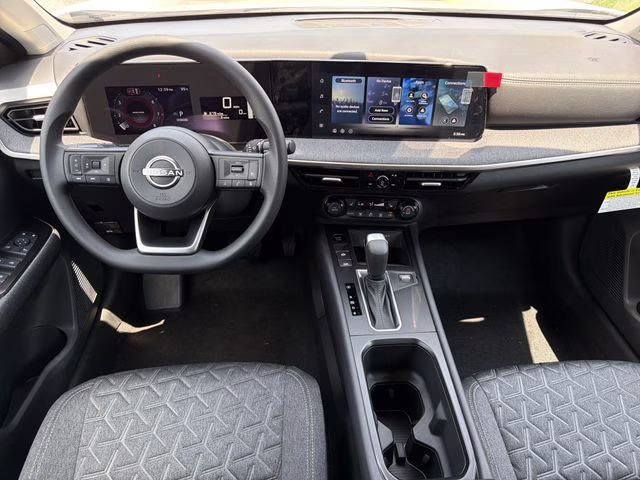 2026 Aspen White/Super Black Nissan Kicks SV FWD SUV