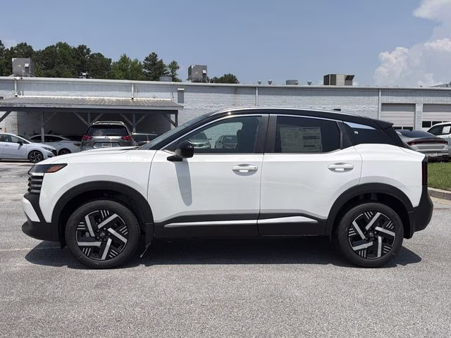 2026 Aspen White/Super Black Nissan Kicks SV FWD SUV
