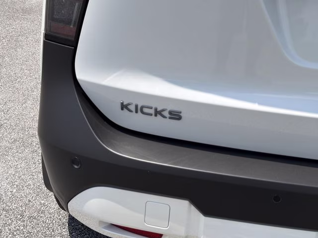 2026 Aspen White/Super Black Nissan Kicks SV FWD SUV