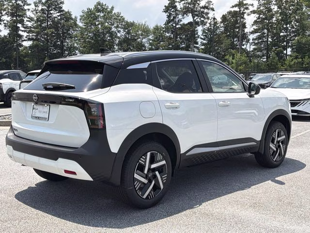 2026 Aspen White/Super Black Nissan Kicks SV FWD SUV