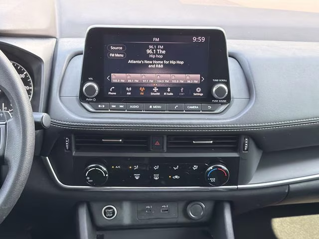 2022 Glacier White Nissan Rogue S FWD SUV