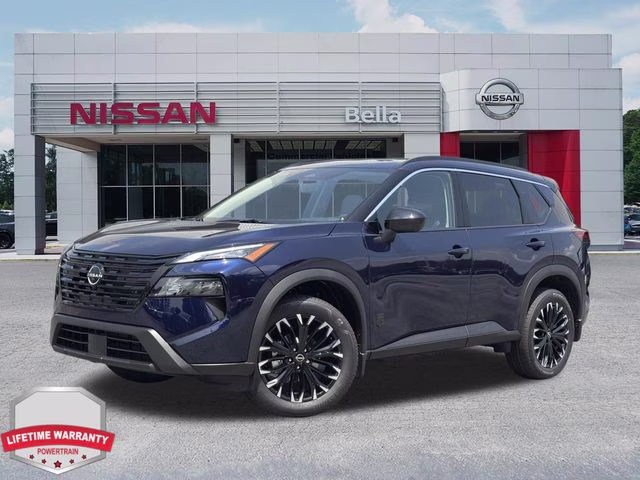 2026 Deep Ocean Blue Pearl Nissan Rogue Dark Armor FWD SUV