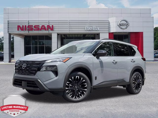 2026 Boulder Gray Pearl Nissan Rogue Dark Armor FWD SUV
