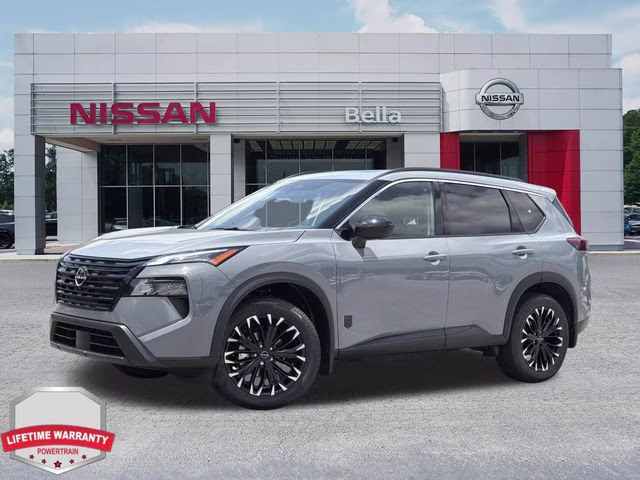 2026 Boulder Gray Pearl Nissan Rogue Dark Armor FWD SUV