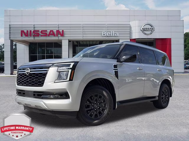 2026 Brilliant Silver Metallic Nissan Armada SV RWD SUV