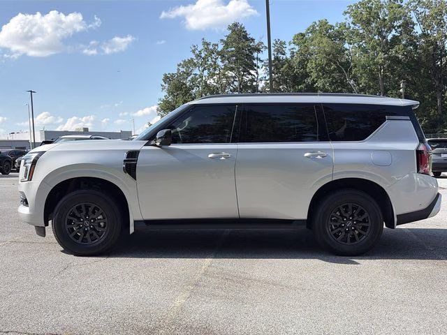 2026 Brilliant Silver Metallic Nissan Armada SV RWD SUV