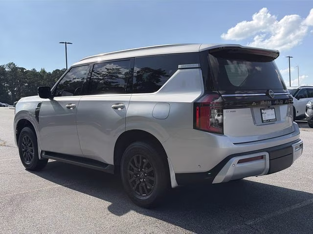 2026 Brilliant Silver Metallic Nissan Armada SV RWD SUV