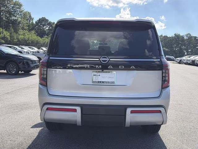 2026 Brilliant Silver Metallic Nissan Armada SV RWD SUV